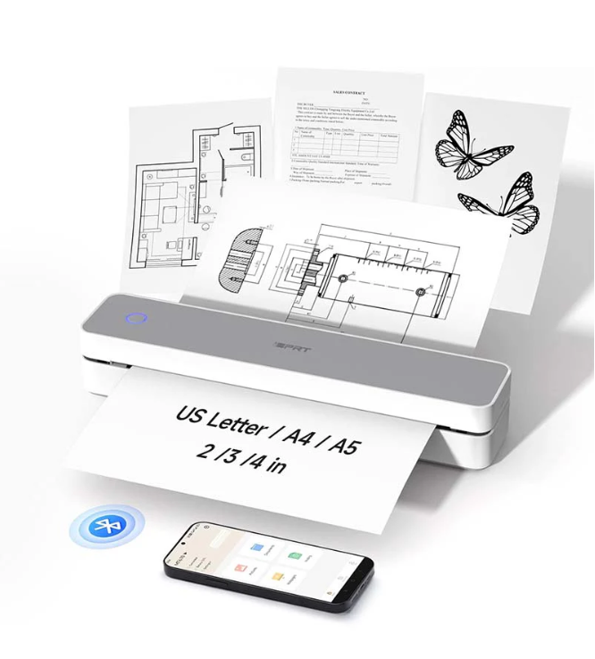 Wireless Thermal Mobile Printer