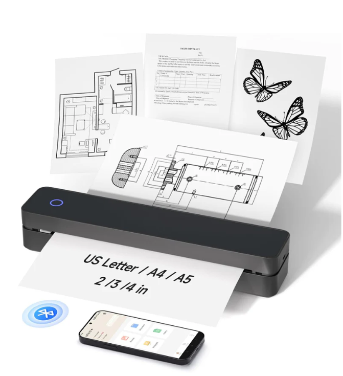 Wireless Thermal Mobile Printer