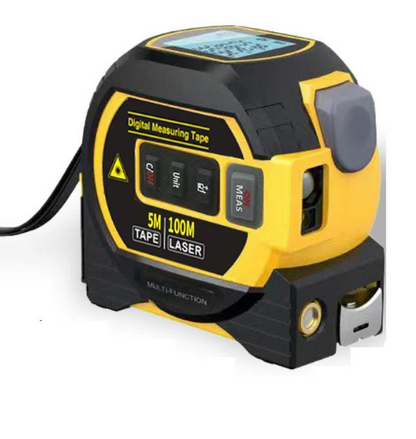 Portable 3-in-1 Infrared Laser Tape Measuring