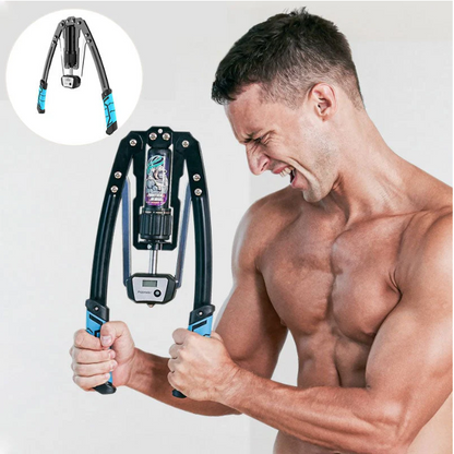 Adjustable Hydraulic Arm Strength Trainer (with LED counter)