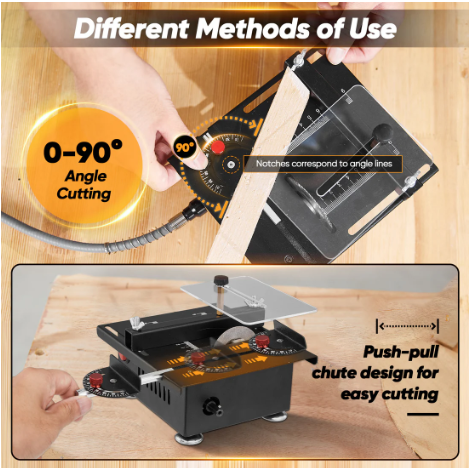 Mini Multifunctional Table Saw