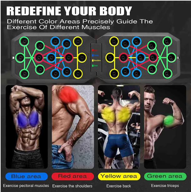 Foldable Push Up Board