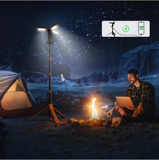 Upgraded Portable Camping Light with Bracket