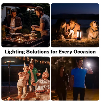 Upgraded Portable Camping Light with Bracket