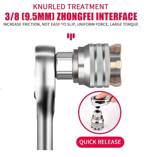 Multi-function Universal Socket Wrench Tool - Universal Maintenance Tool