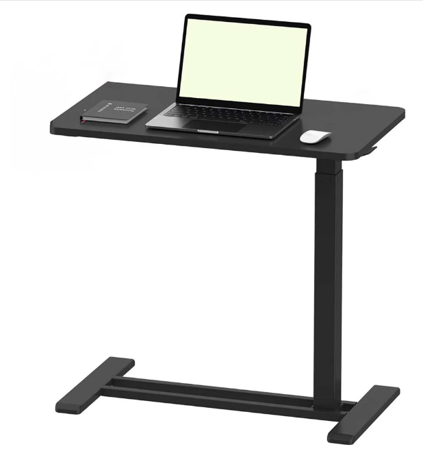 Hidden Casters Adjustable Bedside Table
