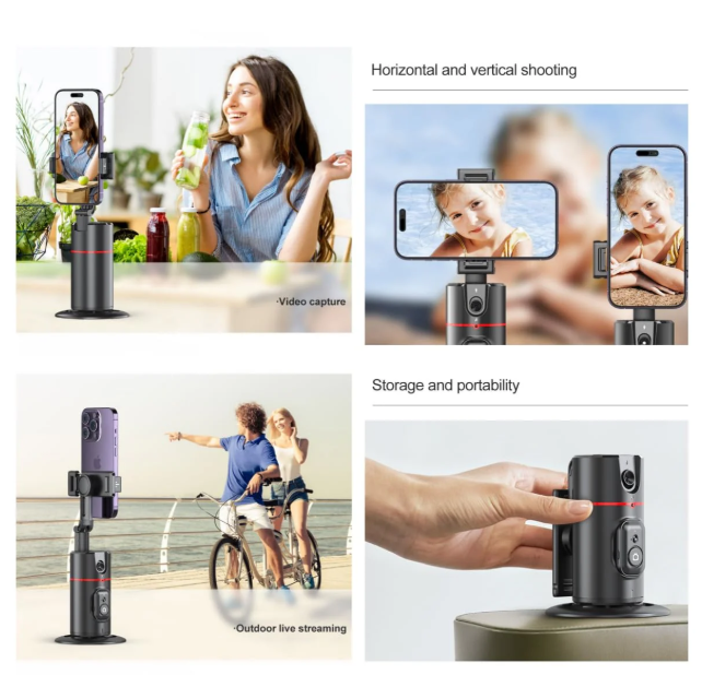 Auto Face Tracking Tripod Remote Control
