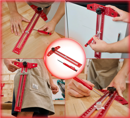 Woodworking Scriber Marking Line Ruler