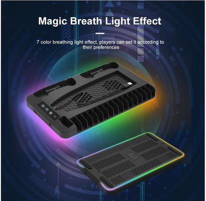 Charging Base Cooling Bracket for Dual PS5