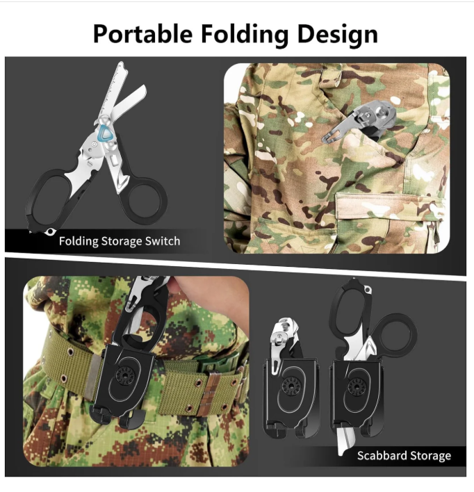 6 In 1 Multifunctional Trauma Shears