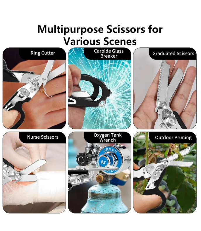 6 In 1 Multifunctional Trauma Shears