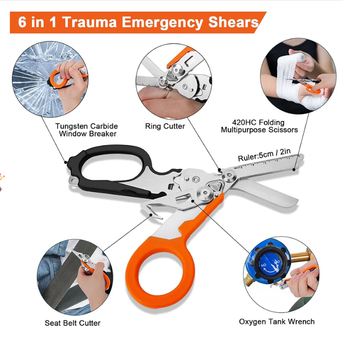 6 In 1 Multifunctional Trauma Shears