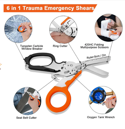 6 In 1 Multifunctional Trauma Shears