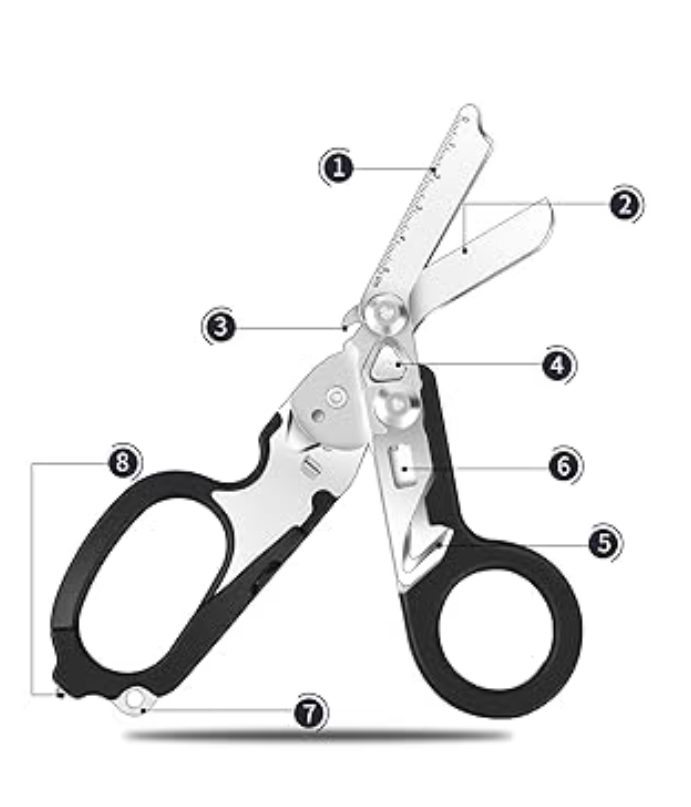 6 In 1 Multifunctional Trauma Shears