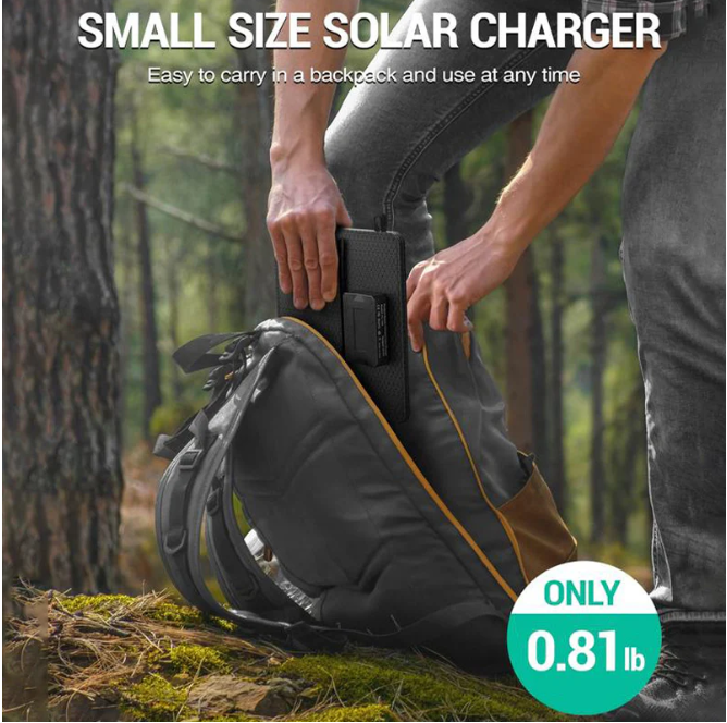 10W Fast Charging Portable Solar Charger