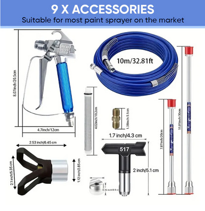 Airless Paint Sprayer Kit