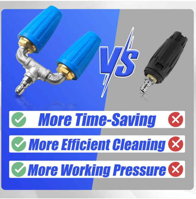 Dual/Triple Turbo Nozzle Pressure Washer