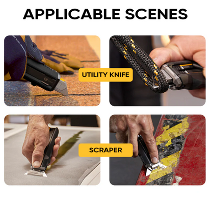 2 in 1 Scraper Utility Knife