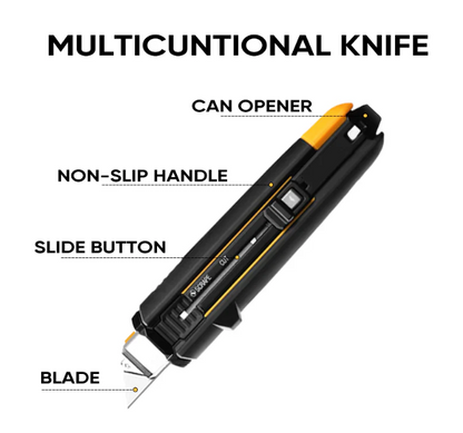 2 in 1 Scraper Utility Knife