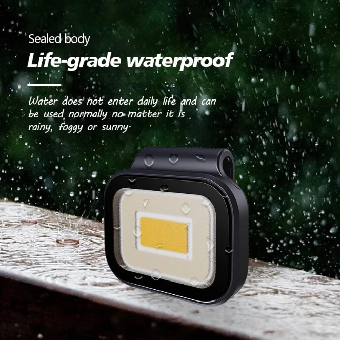 Rechargeable LED Work Lamp for Versatile Use - Magnetic Portable Light