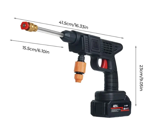Cordless Portable High Pressure Spray Water Gun