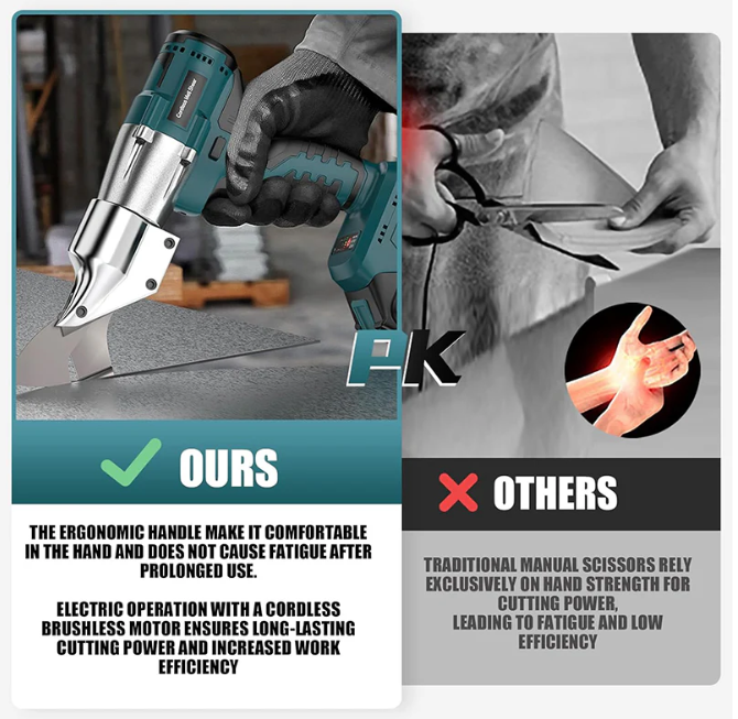 Cordless Sheet Brushless Metal Cutter