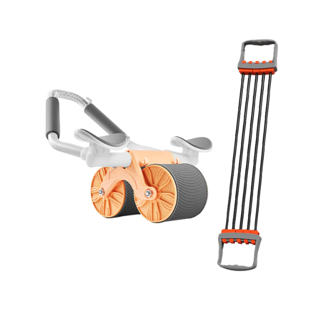 Effective Abdominal Workout - Automatic Rebound Abdominal Wheel