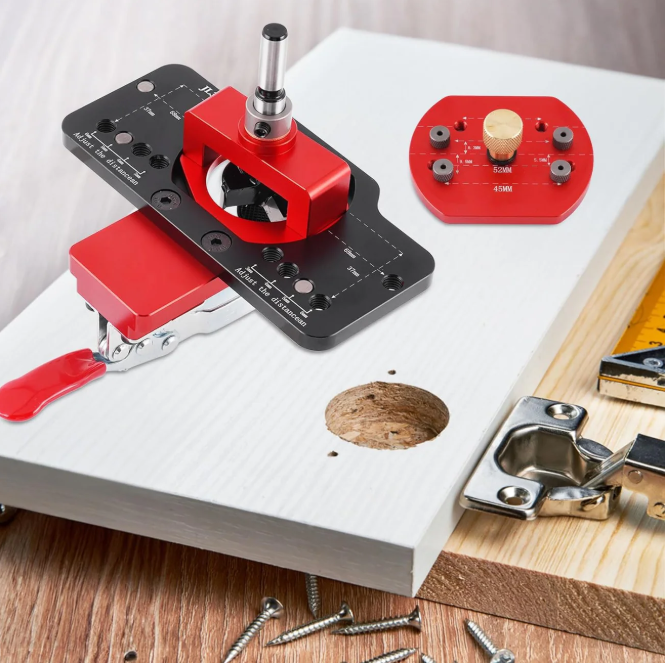 Aluminum Alloy Hinge Boring Drill Guide Jig