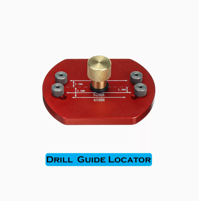 Aluminum Alloy Hinge Boring Drill Guide Jig