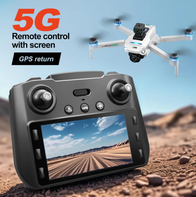 GPS Drone with 8K UHD EIS Camera for Adults