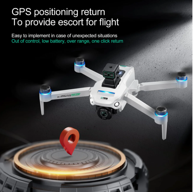 GPS Drone with 8K UHD EIS Camera for Adults