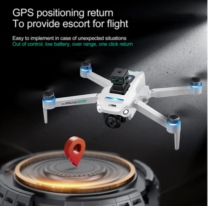 GPS Drone with 8K UHD EIS Camera for Adults