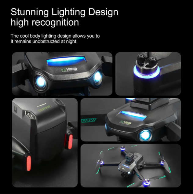 GPS Drone with 8K UHD EIS Camera for Adults