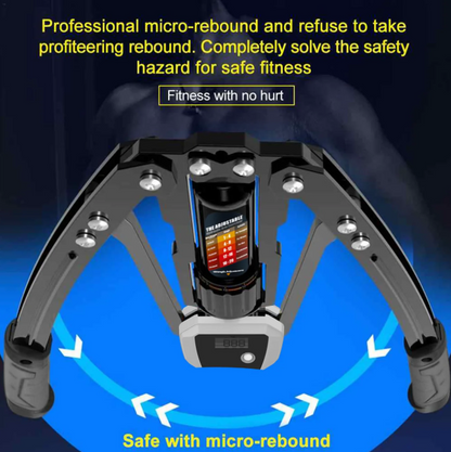 Adjustable Hydraulic Arm Strength Trainer (with LED counter)