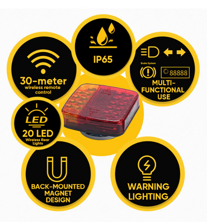 Wireless Trailer Lights Kit