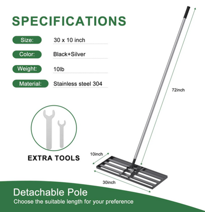 Lawn Leveling Rake (Only Deliver to the US)