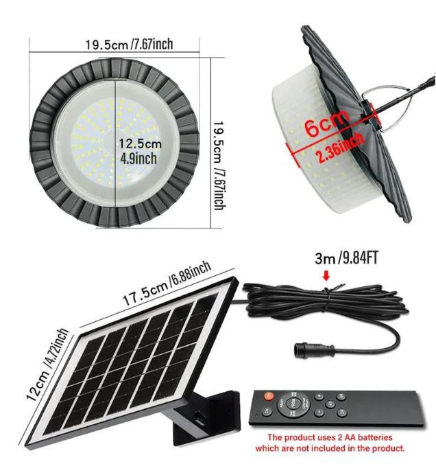 Solar Shed Barn Light